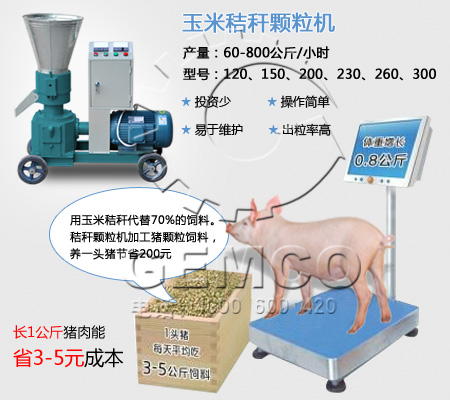 吉姆克牌玉米秸秆饲料颗粒机 均为厂家直销 质量有保障 价格优惠